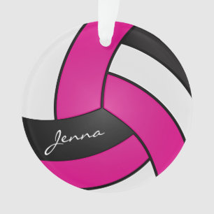 Heiß rosa, weiß und schwarz ornament