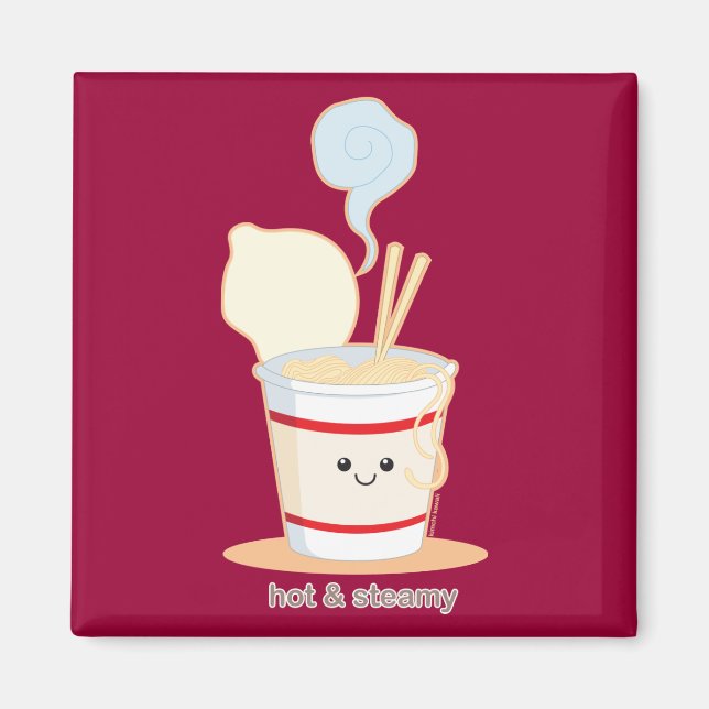 heiß und trocken magnet (Vorne)