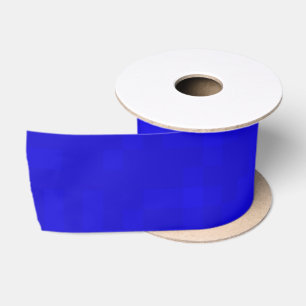 Heiße blaue Mosaikfliesen, Satinband