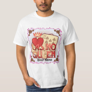 Heiße Casino-Königin T-Shirt