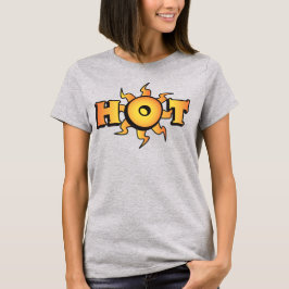 Heiße Damen Basic T-Shirt