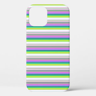 Heiße farbenfrohe Neonstreifen Case-Mate iPhone Hülle