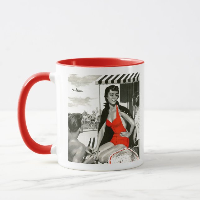 Heiße Frau Tasse (Links)