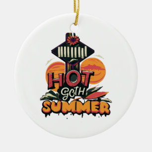 Heiße Goth-Sommer-Chic  Keramik Ornament