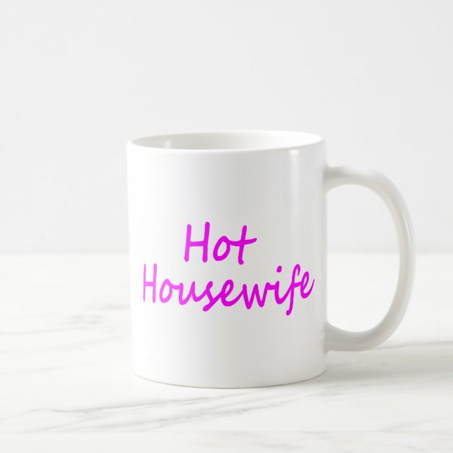 Heiße Hausfrau Kaffeetasse (Rechts)
