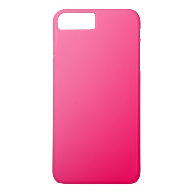 Heiße helle rosa iPhone Neon7 Plusfall Case-Mate iPhone Hülle (Rückseite)