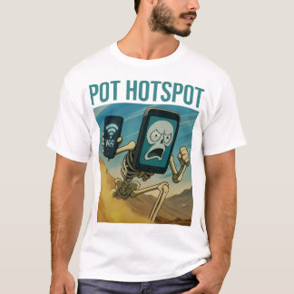 Heiße-Herd-Skelett-Wahnsinn-Meme-Chaos T-Shirt