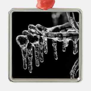 heiße Jahreszeit Silbernes Ornament