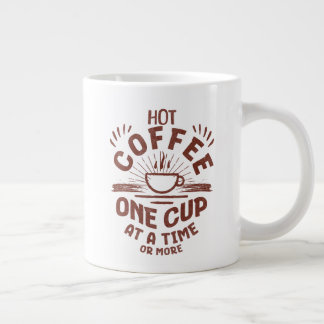 HEISSE KAFEE Jumbo-Tasse