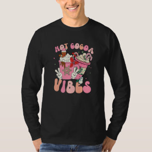 Heiße Kakao-Vibes Kaffee-Eis-Latte Süßigkeiten Gem T-Shirt