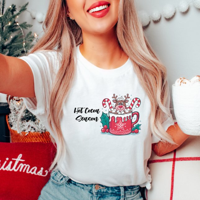 Heiße Kakaosaison Weihnachten T - Shirt (Von Creator hochgeladen)