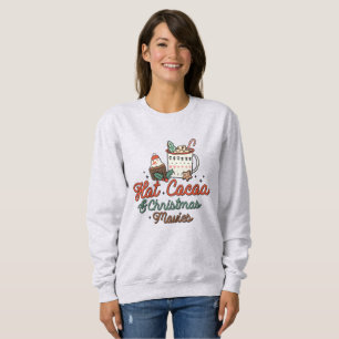 Heiße Kakaoweihnachtszeit + Filme Winter Sweatshirt