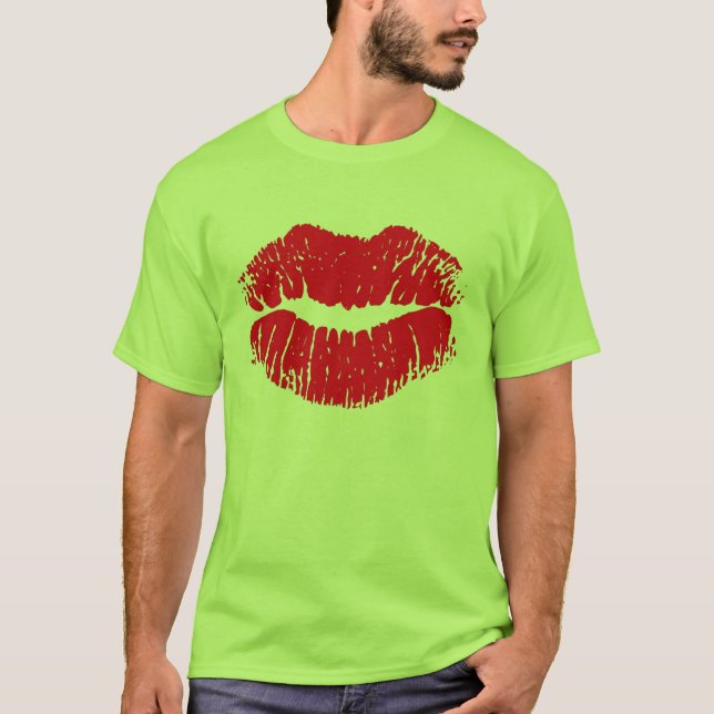 Heiße Lippen T-Shirt (Vorderseite)