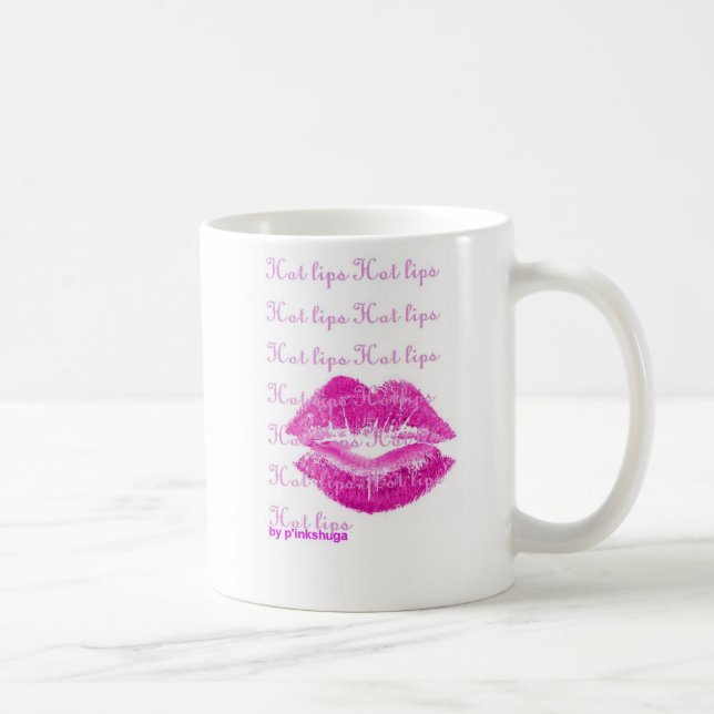 Heiße LippenTasse Kaffeetasse (Rechts)