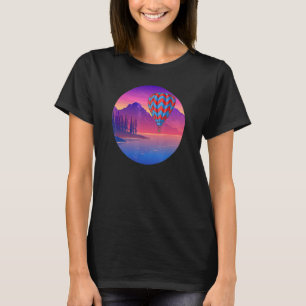 Heiße Luftballon Coole Flug für Ballonfahrer-Enthu T-Shirt