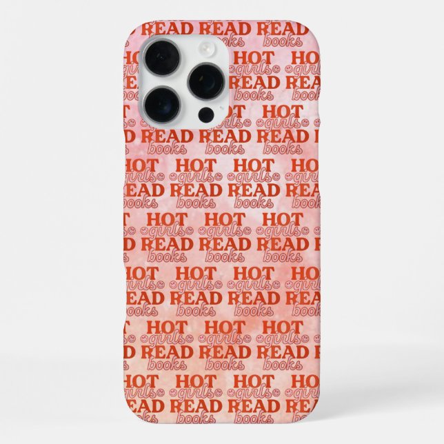 Heiße Mädchen lesen Bücher iPhone 16 Pro Max Hülle (Rückseite)