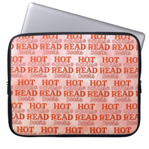 Heiße Mädchen lesen Bücher Laptopschutzhülle