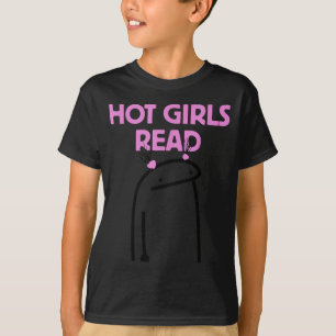 Heiße Mädchen lesen T-Shirt