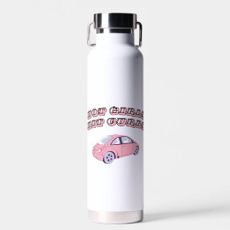 Heiße Mädchen schlagen Beine Trinkflasche