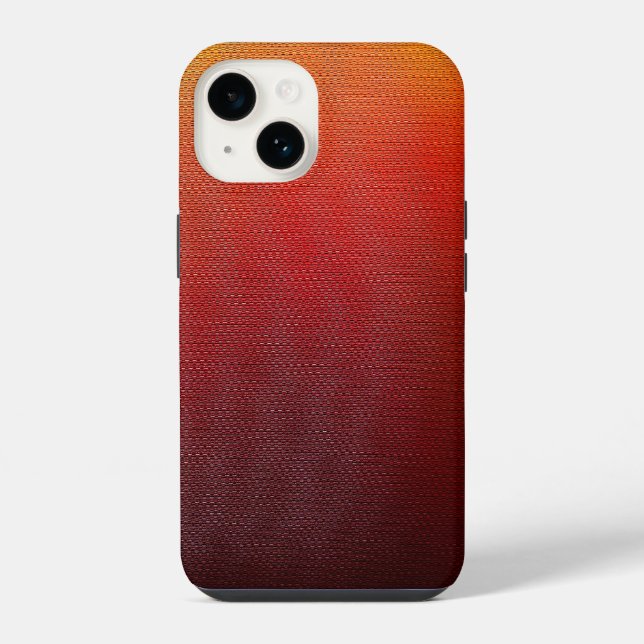 Heiße Masche iPhone 14 Hülle (Rückseite)