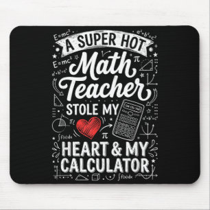 Heiße Mathelehrerin hat meinen Taschenrechner gest Mousepad