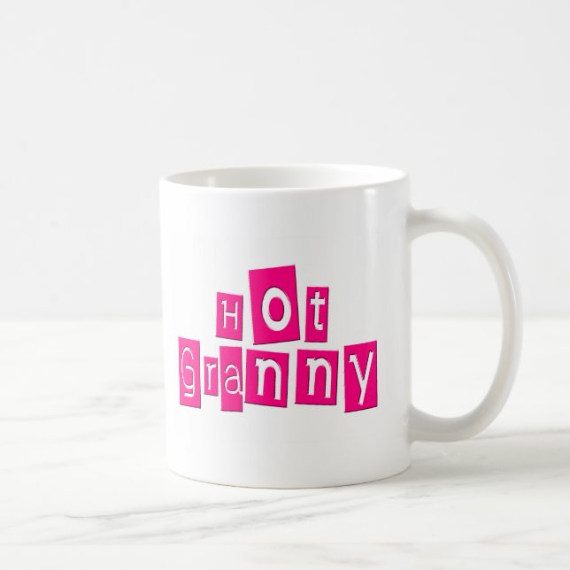 Heiße Oma Kaffeetasse (Rechts)