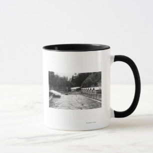 Heiße Quellen Solenoides Duc, WA Tasse