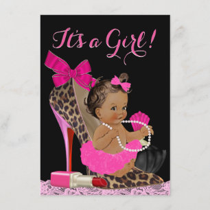 Heiße Rosa Leopard High Heel Schuh Ethnische Babyp Einladung