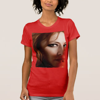 Heiße Rothaarige T-Shirt