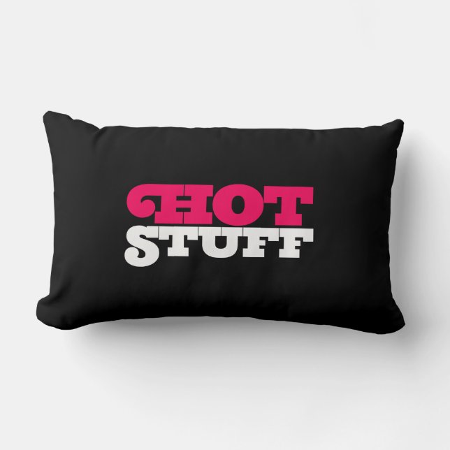 Heiße Sachen. Lendenkissen (Vorderseite)