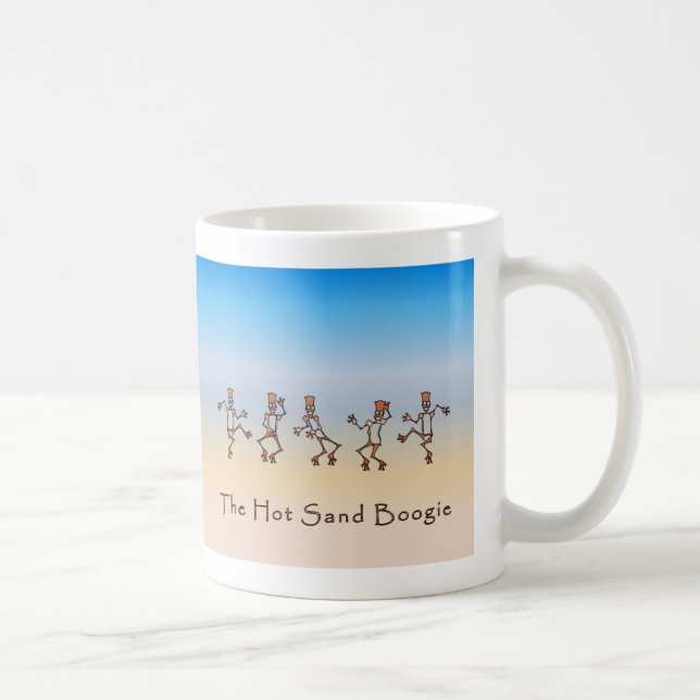 Heiße Sand-Boogie Kaffeetasse (Rechts)