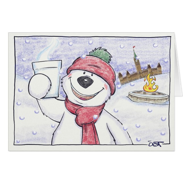 Heiße Schokolade auf dem Hügel (Vorderseite (Horizontal))