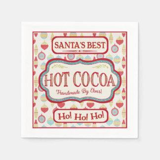 Heiße Schokolade Cocoa Cocktail Napkins Serviette