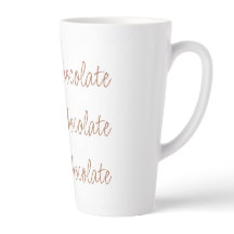 Heiße Schokolade | Einfache Stilschrift Typografie