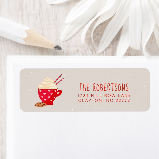 Heiße Schokolade und Kekse Weihnachten (Insitu)