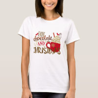 Heiße Schokolade und Weihnachts-Glitter-Funkeln