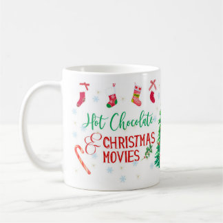 Heiße Schokolade & Weihnachtsfilme Kaffeetasse