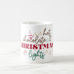 Heiße Schokolade & Weihnachtslicht - Weihnachten Kaffeetasse