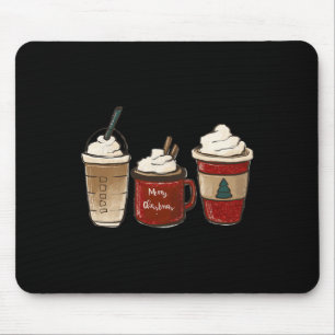 Heiße Schokolade Winter Gemütliche, warme Creme C Mousepad