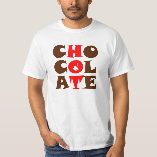 Heiße Schokoladen-T - Shirt (Vorderseite)