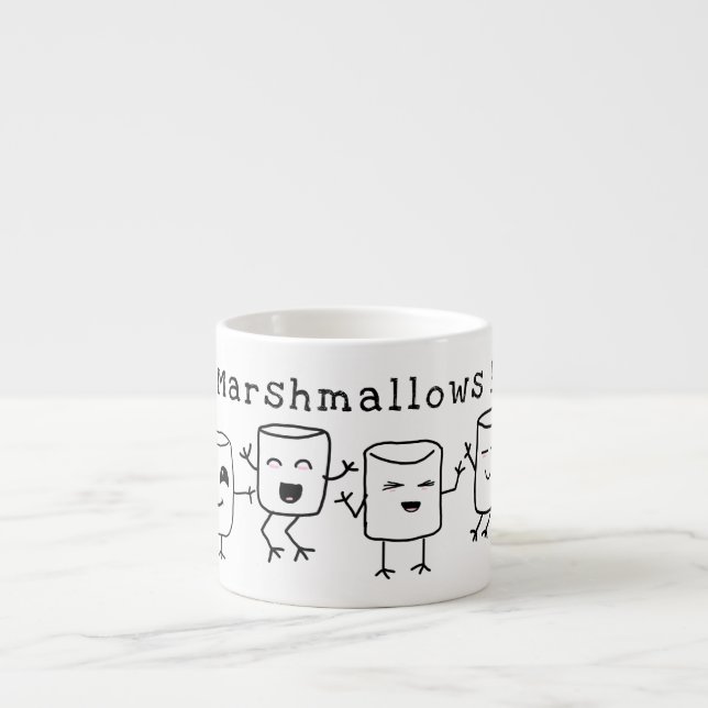 Heiße Schokoladen-Tasse - mehr Eibische gefallen Espressotasse (Vorderseite)