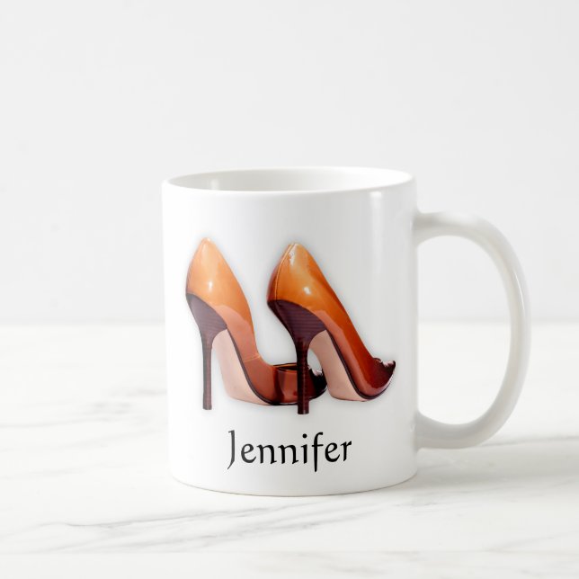 Heiße Schuhe Kaffeetasse (Rechts)