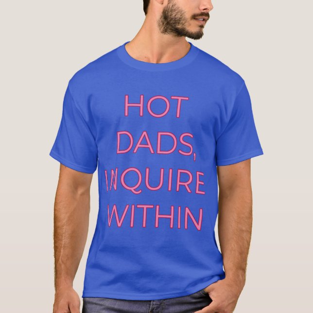 heiße VÄTER Freunde T-Shirt (Vorderseite)