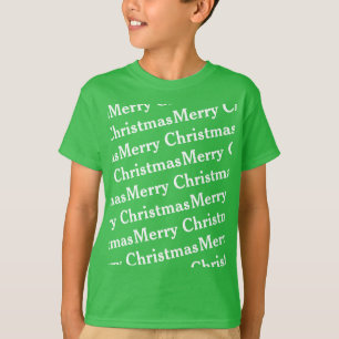 heiße Weihnachten in schlankem Muster T-Shirt
