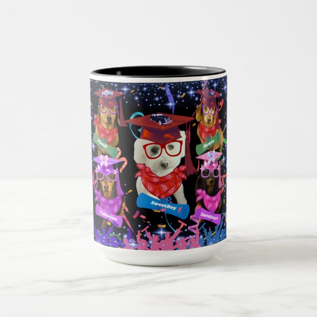 Heiße-Wurst-Absolventen-Kaffeetasse Tasse (Zentrum)