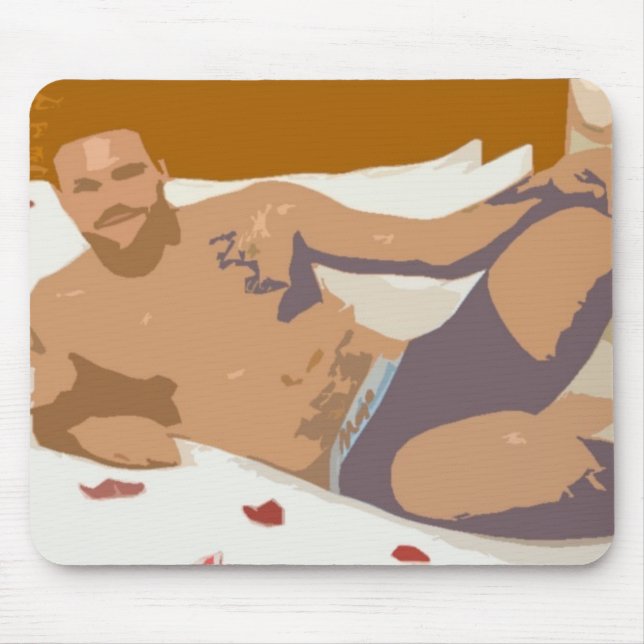 Heißer Bolzen 4 Mousepad (Vorne)