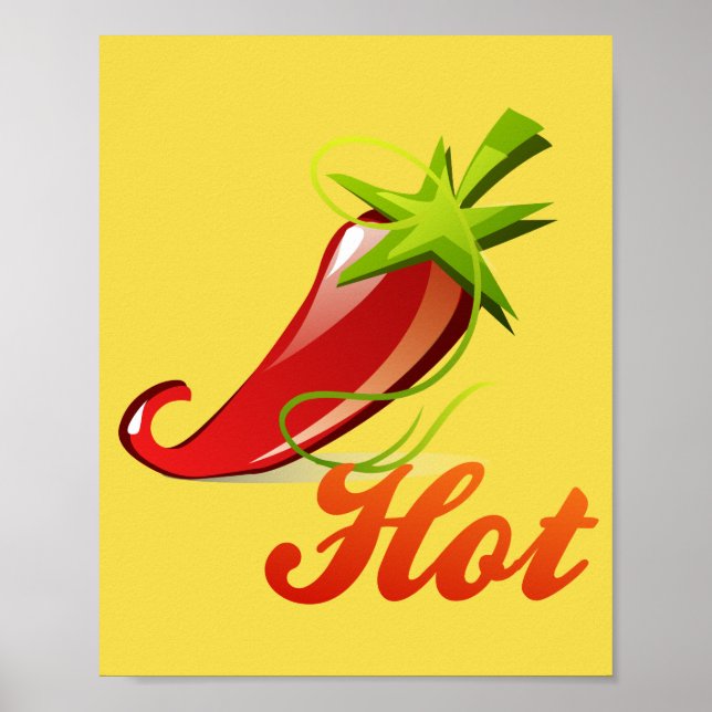 Heißer Chili - Poster (Vorne)