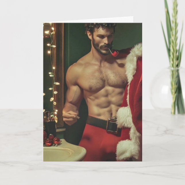 HEISSER CHRISTMAS KARTE (Vorderseite)