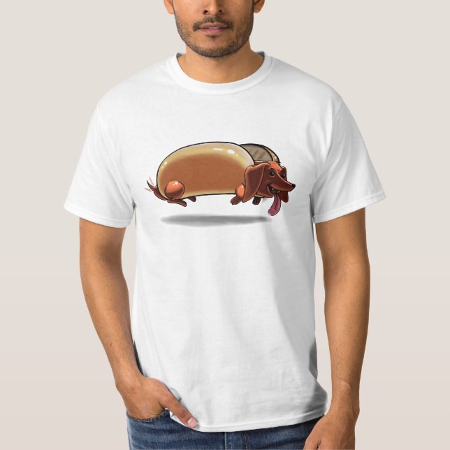 HEISSER DIGGITY HUND T-Shirt (Vorderseite)
