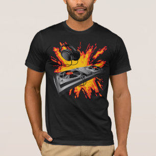 Heißer DJ T-Shirt